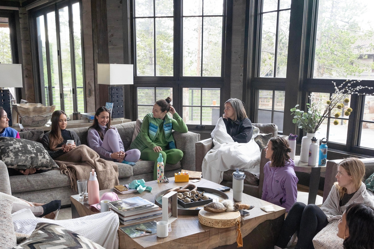 girls on retreat