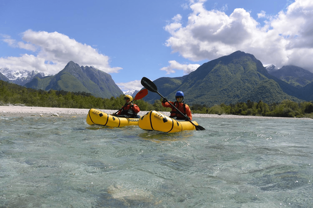 Packrafting in Slovenia 