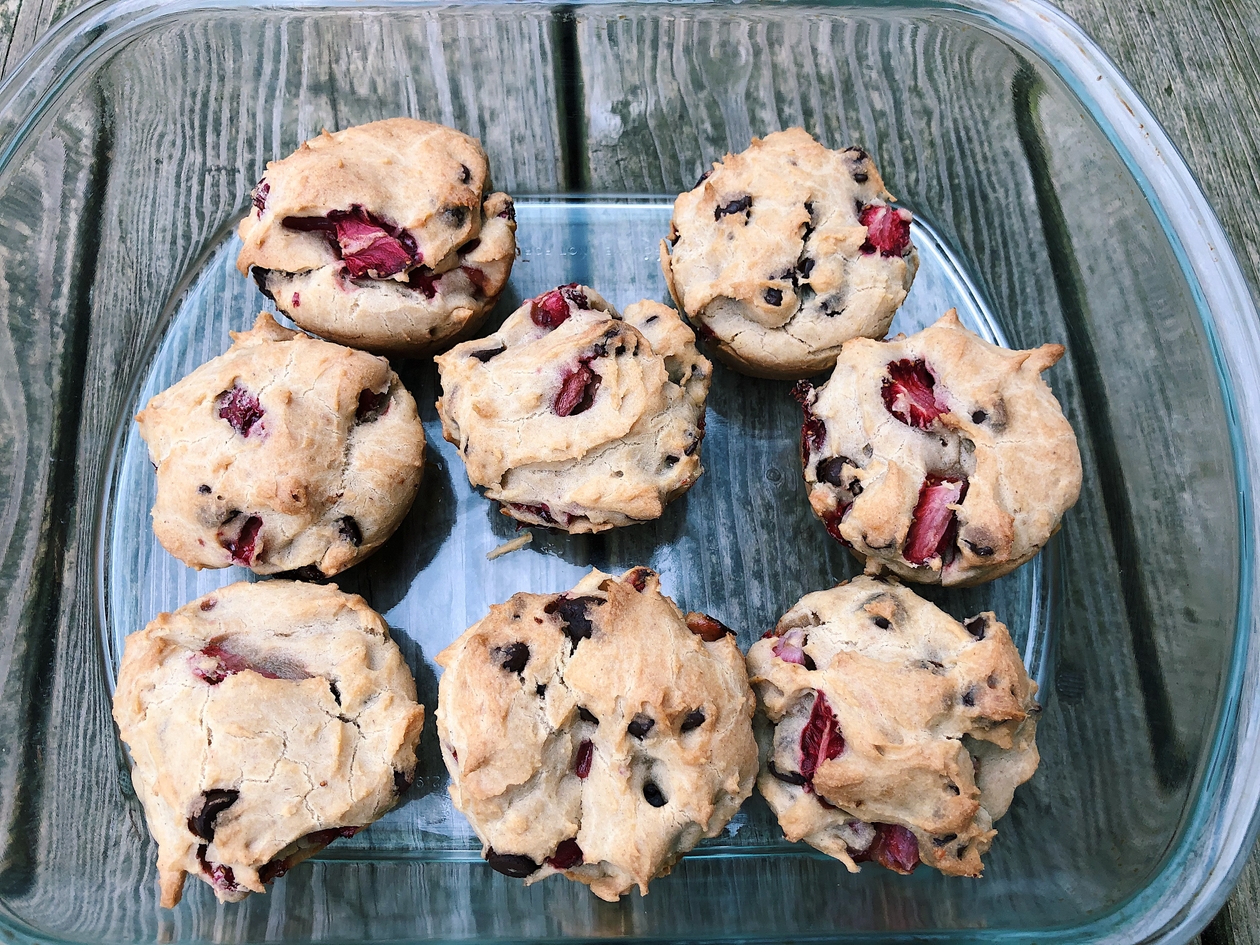 photo of gluten free low FODMAP muffins